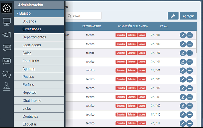 Administración Web